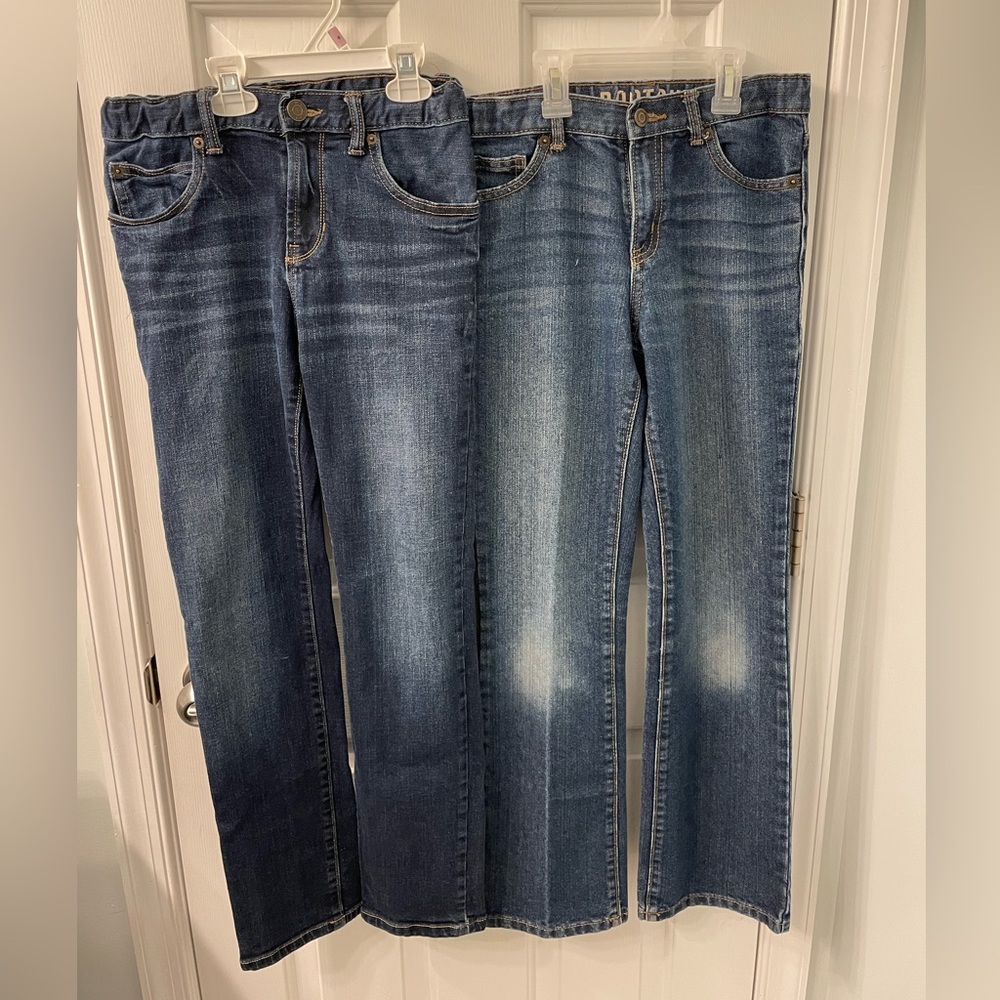 The GAP & Crazy 8 boys jeans size 14 like new